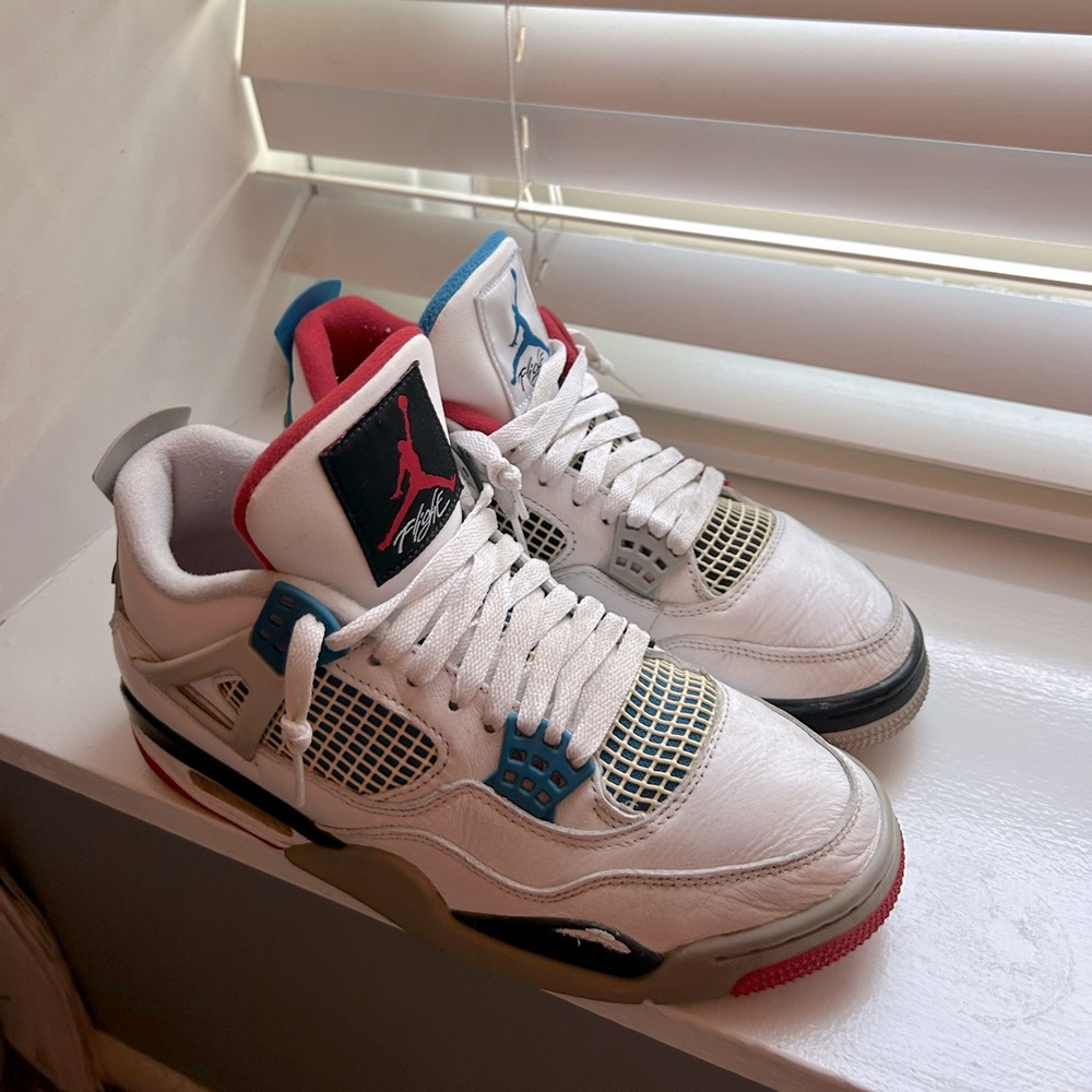 Nike Jordan 4 “What the Four” Size Men’s 8, Size Women’s 9.5